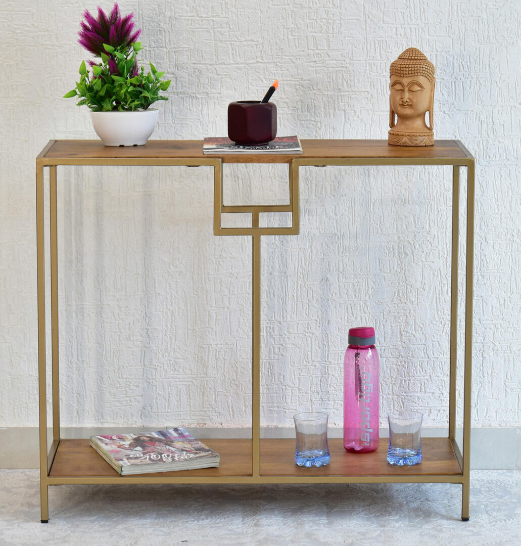 Kenny Multipurpose brown Console Hall Table